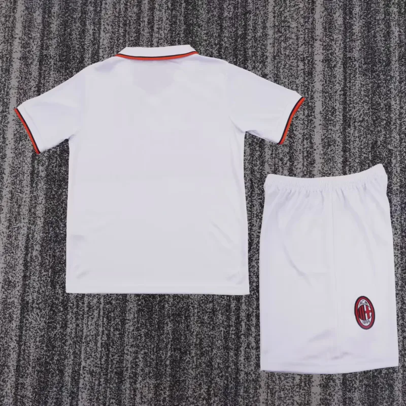 AC Milan 1993/94 Away Kids Kit — 2