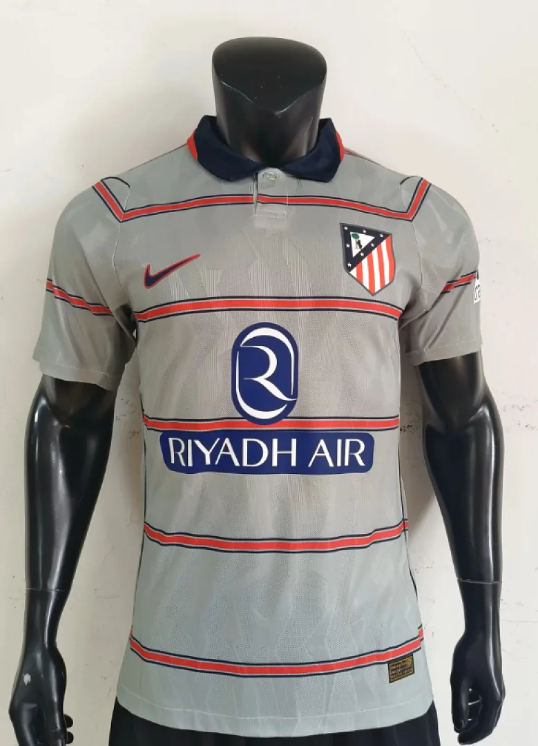 Atlético Madrid 2026/27 Third Shirt Player Version Grey — 2