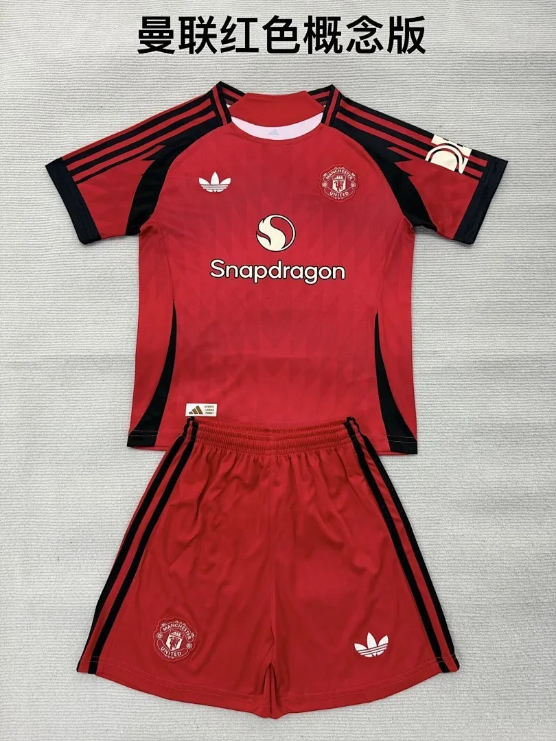Manchester United 2026/27 Conjunto de Niño Red M-U — 1