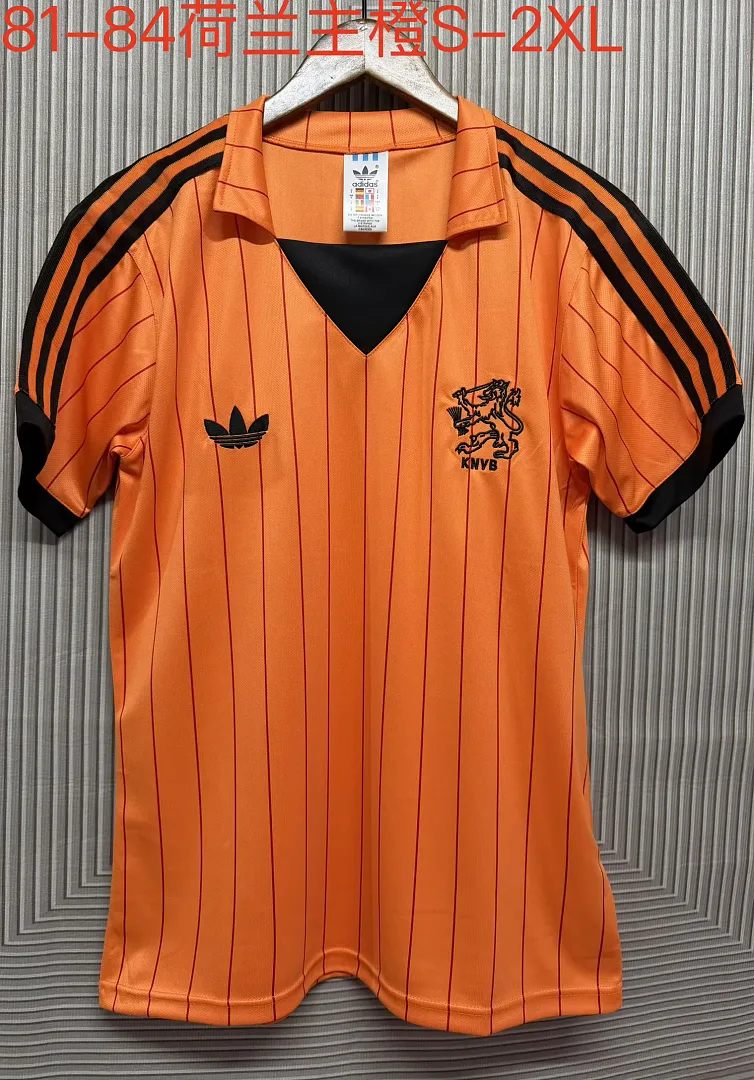 Netherlands 1981/84 Home Shirt — 2