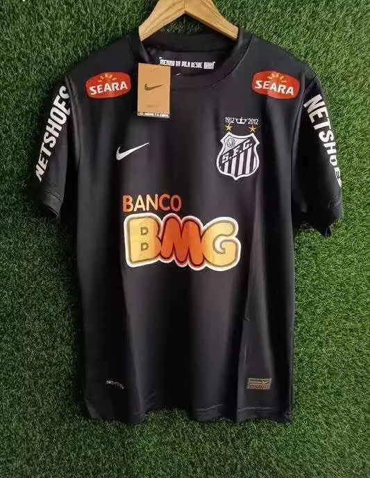 Santos 2012/13 Away Shirt Black