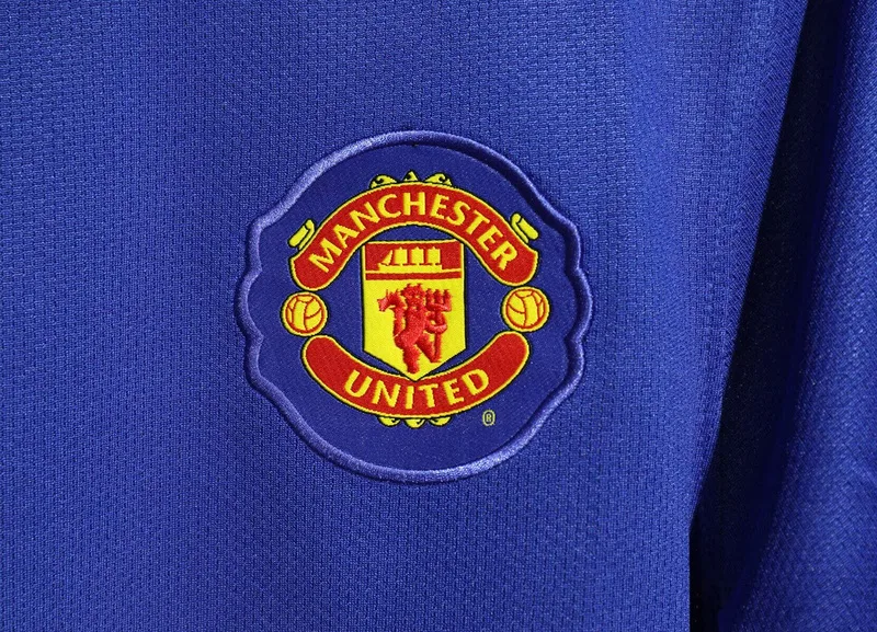 Manchester United 2008/09 Auswärts Trikot Langarm Spielerversion — 2