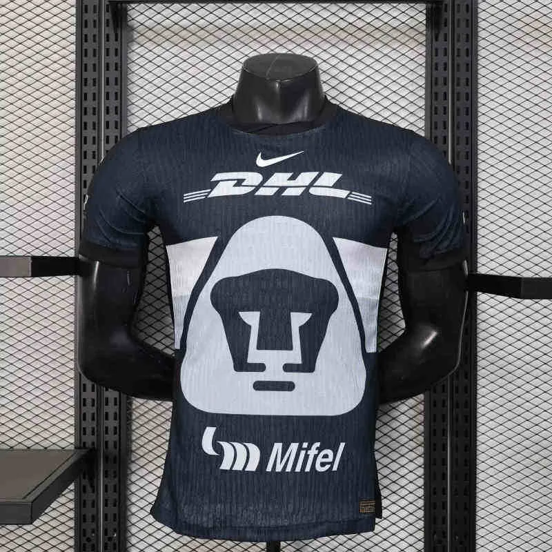 Pumas UNAM 2025/26 Shirt Player Version Black