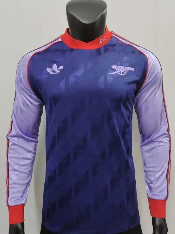 Arsenal Maillot Manches Longues Purple — 2