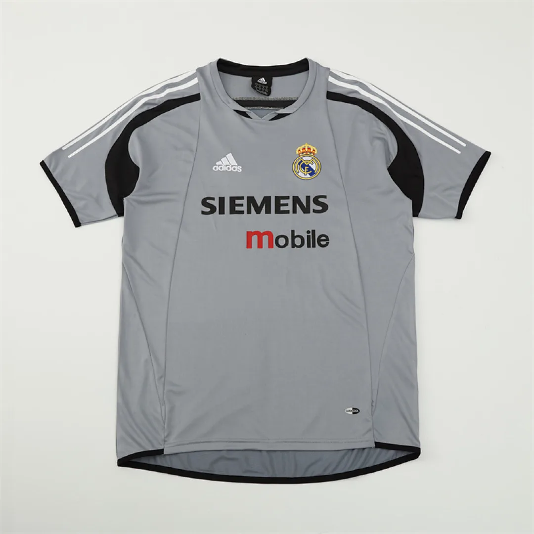 Real Madrid 2004/05 Training Shirt Grey — 2