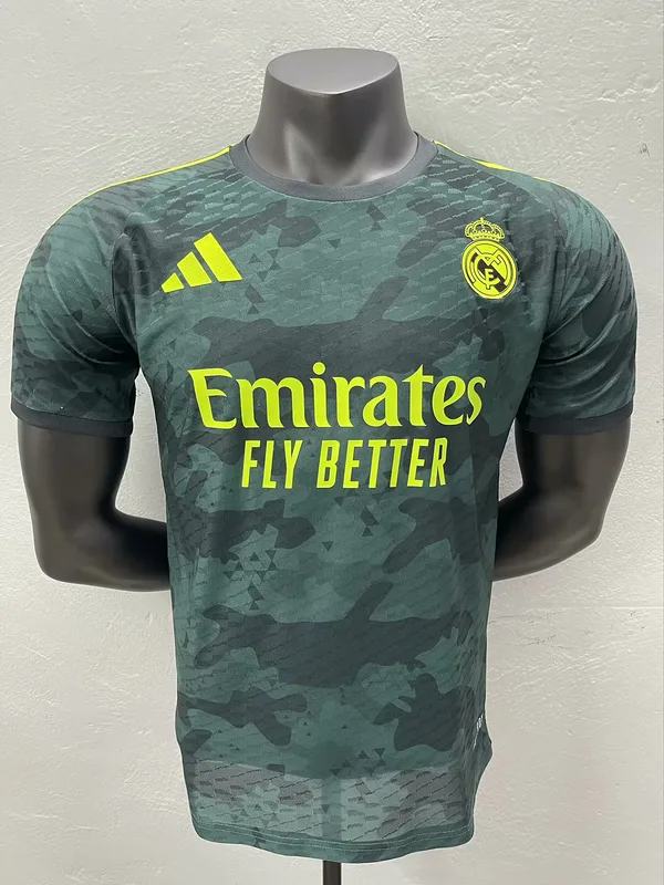 Real Madrid 2025/26 Camiseta Versión Jugador Green