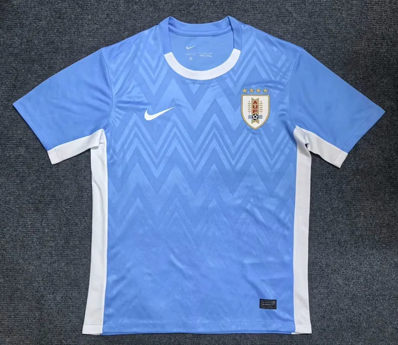 Uruguay 2025/26 Primera Equipación Camiseta Manga Corta — 2