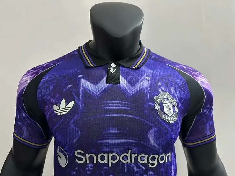 Manchester United 2025/26 Maillot Version Joueur Édition Spéciale Purple — 1