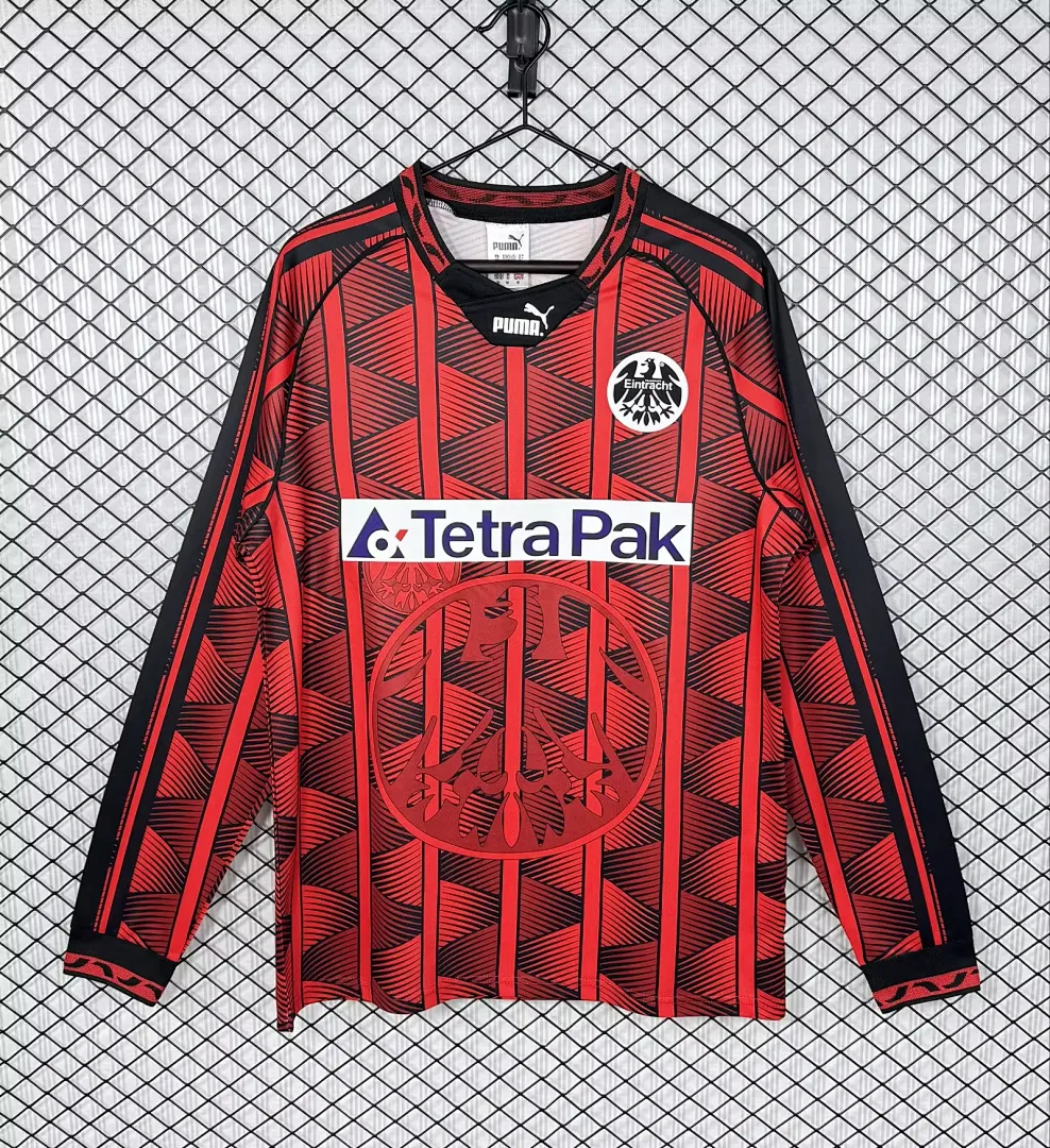 Eintracht Frankfurt 1995/96 Home Shirt Long Sleeve