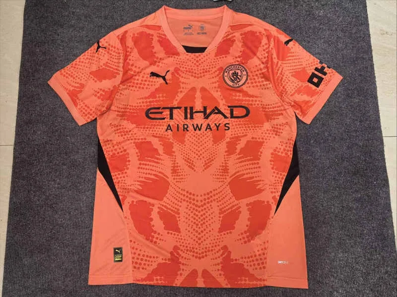 Manchester City 2024/25 Goalkeeper Shirt Orange — 2