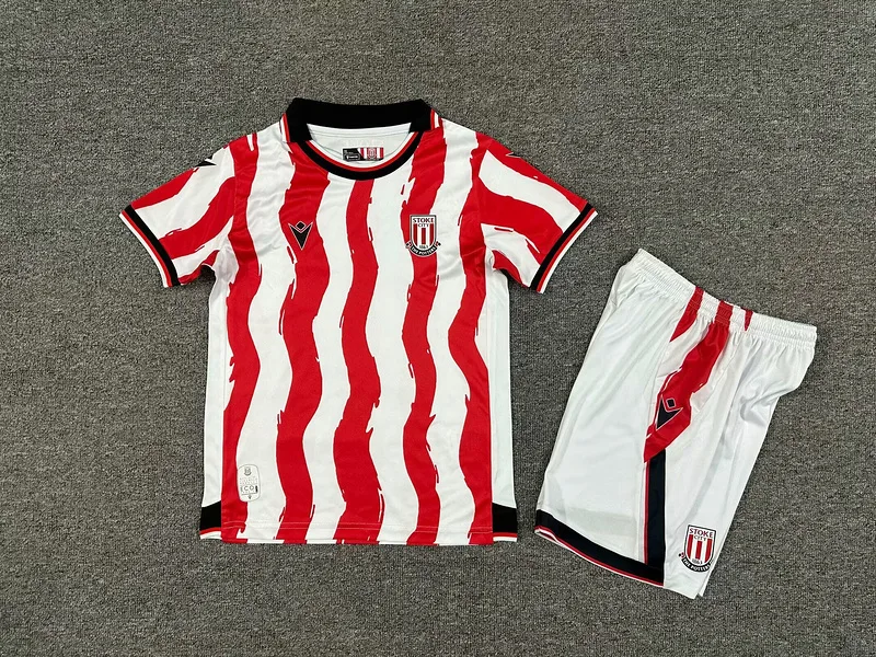 Stoke City 2025/26 Primera Equipación Conjunto de Niño — 2