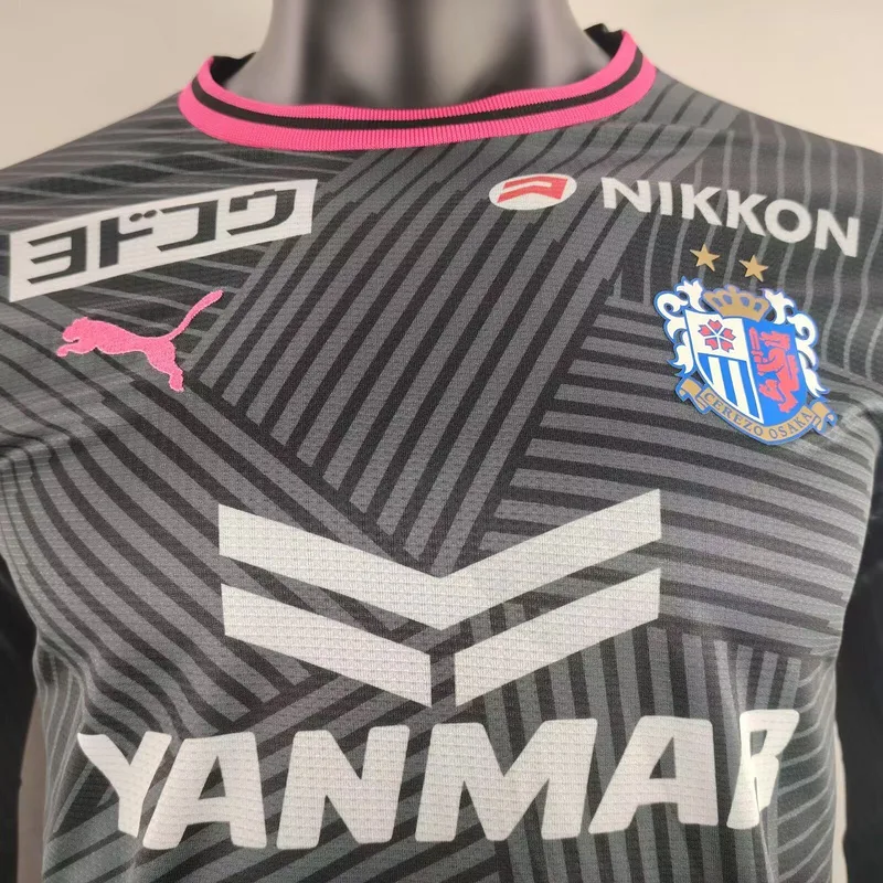 Cerezo Osaka 2025/26 Gardien Maillot Manches Longues Version Joueur Black — 2