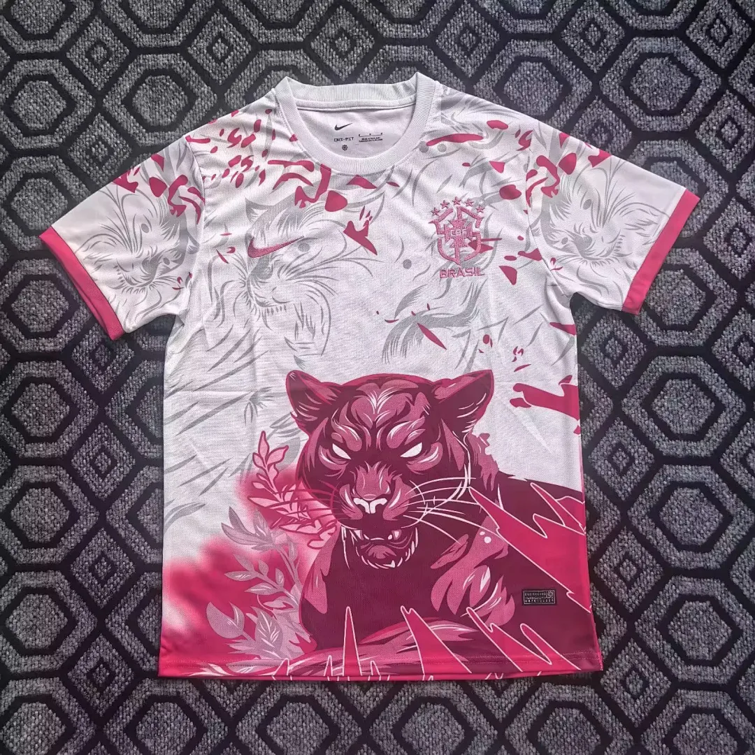 Brazil 2026 Shirt Short Sleeve Special Edition Purple Tiger — 1