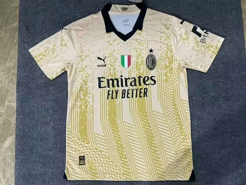 AC Milan 2022/23 Shirt Yellow — 1