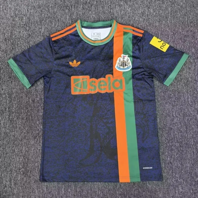 Newcastle United 2025/26 Ausweich Trikot Black — 2