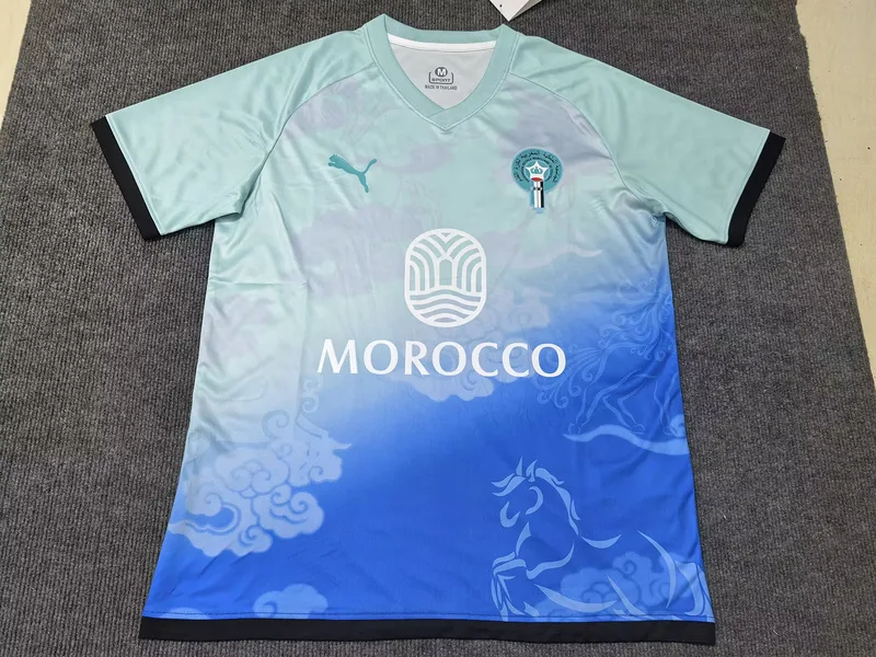 Morocco 2025/26 Shirt Blue — 2