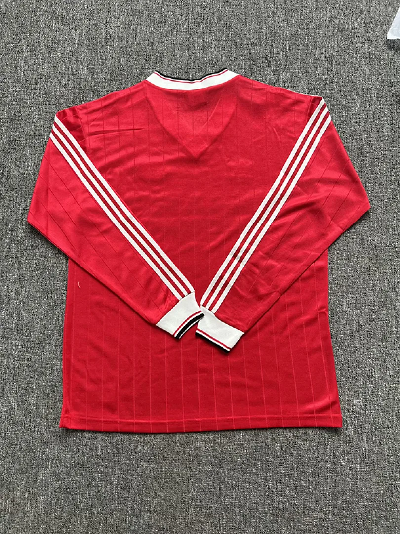 Manchester United 1982/83 Home Shirt Long Sleeve