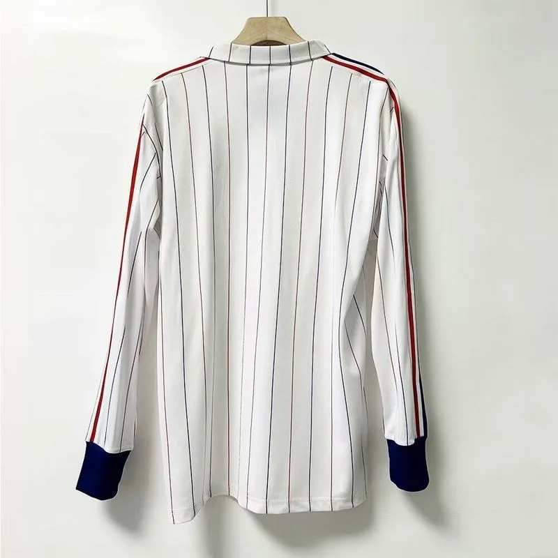 France 1980/82 Extérieur Maillot Manches Longues — 2